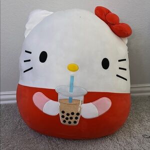 Sanrio Hello Kitty Red and White Stuffed Animal